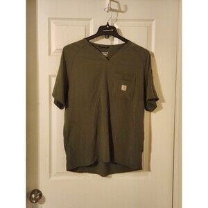 Carhartt Force Cross-Flex Chest Pocket V-Neck Scrub Top #C16110